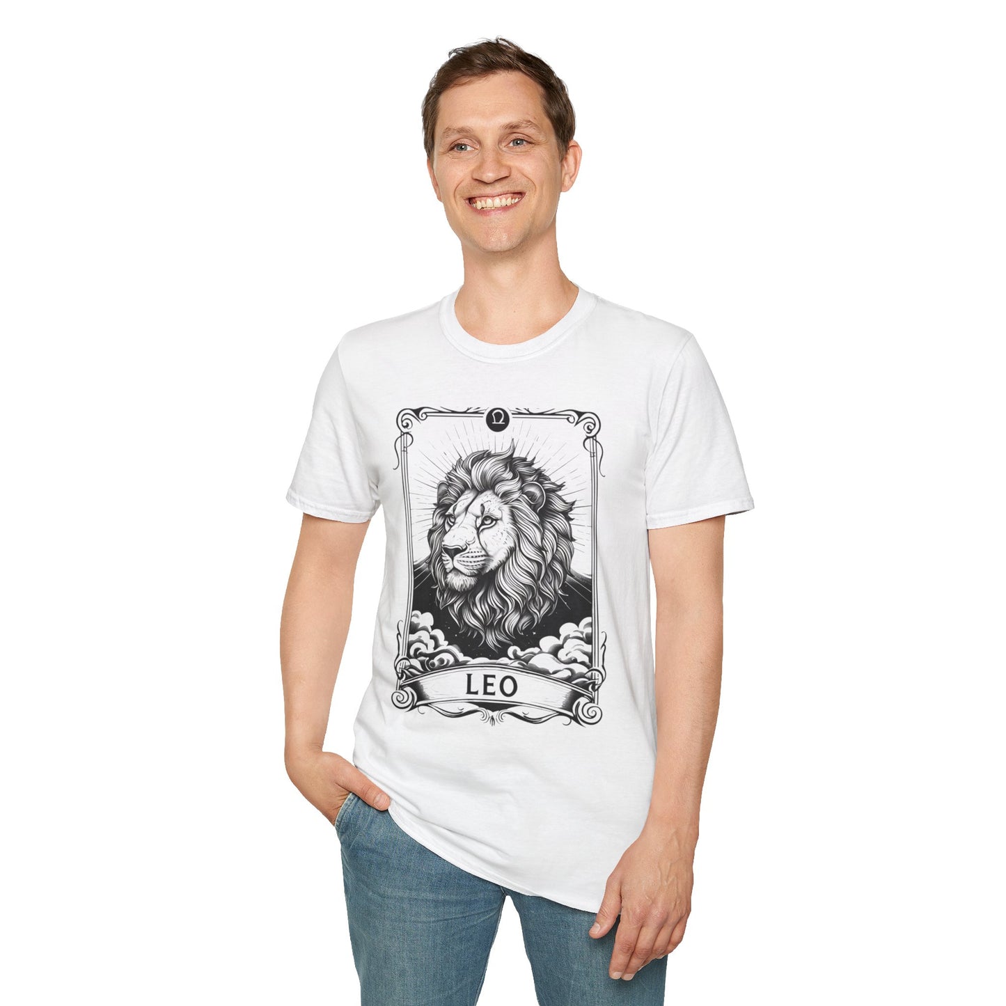 Leo Zodiac T-Shirt, Astrology Tee, Unisex Graphic Shirt, Gift for Leo, Birthday Gift, Cool Casual Wear, Horoscope Apparel