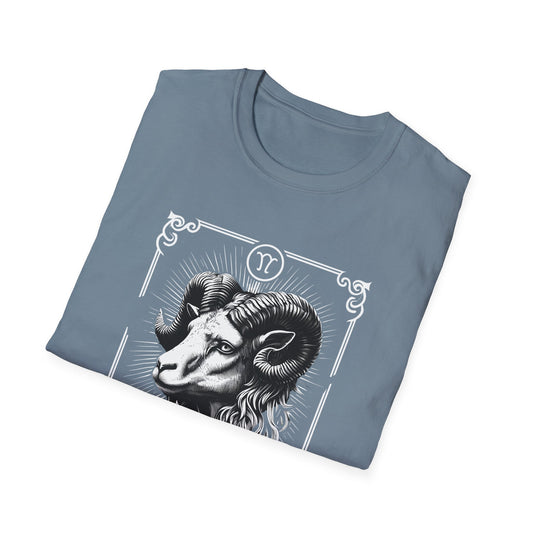 Vintage Ram Graphic Unisex T-Shirt, Animal Lover Tee, Gift for Him/Her, Casual Wear, Nature Inspired Apparel, Birthday Gift