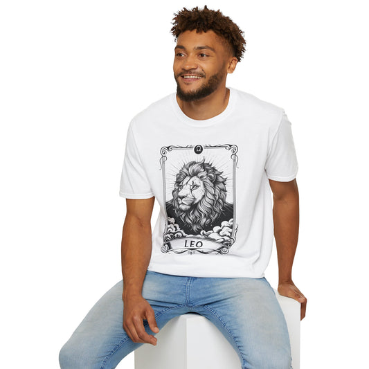 Leo Zodiac T-Shirt, Astrology Tee, Unisex Graphic Shirt, Gift for Leo, Birthday Gift, Cool Casual Wear, Horoscope Apparel