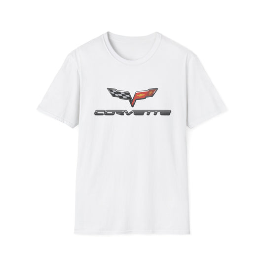Corvette Enthusiast Unisex Softstyle T-Shirt, Car Lovers Gift, Racing Tee, Automotive Apparel, Men's Women's Casual Wear