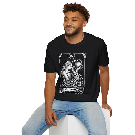 Unisex Softstyle T-Shirt with Artistic Design, Casual Wear, Gift for Art Lovers, Comfort Fit, Perfect for Everyday Style