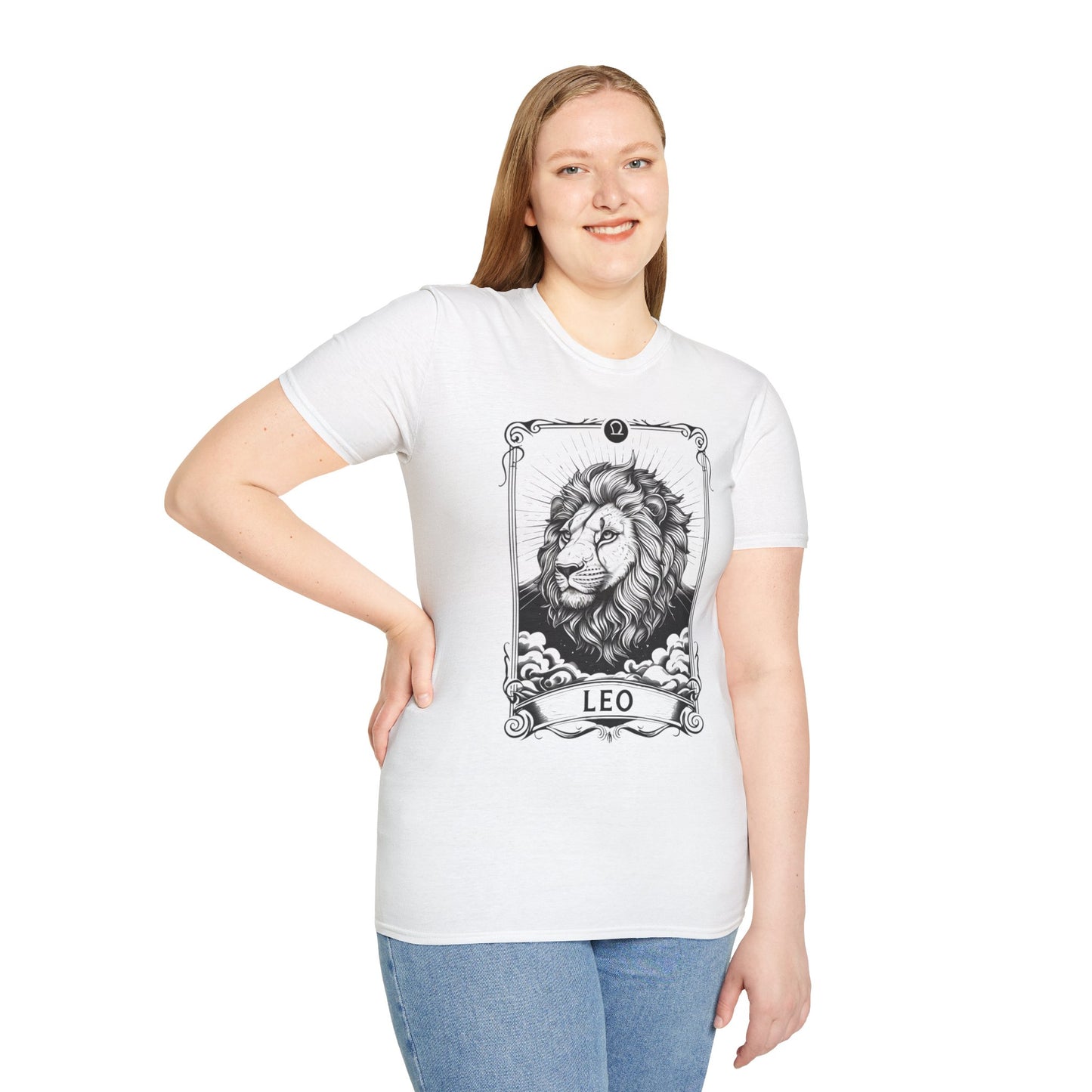 Leo Zodiac T-Shirt, Astrology Tee, Unisex Graphic Shirt, Gift for Leo, Birthday Gift, Cool Casual Wear, Horoscope Apparel