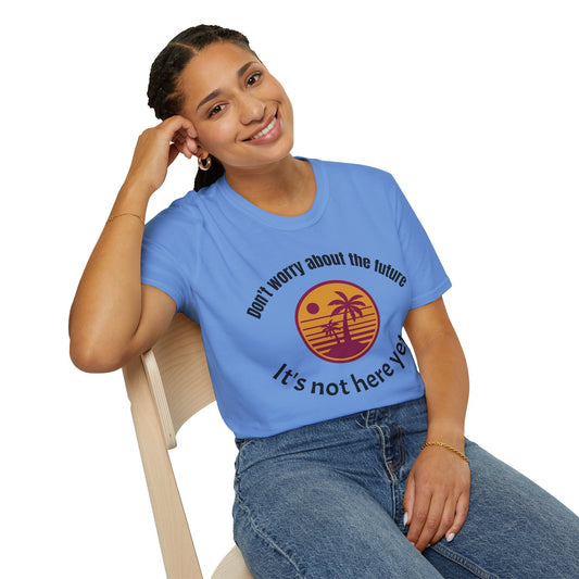Chill Vibes T-Shirt with Positive Quote, Beachy Tee, Relaxed Fit Shirt, Summer Top, Gift for Friends, Casual Wear